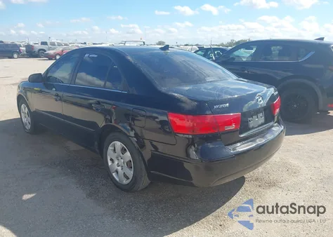 2009 Hyundai Sonata Gls z USA, uszkodzony, nr VIN 5NPET46C89H446905